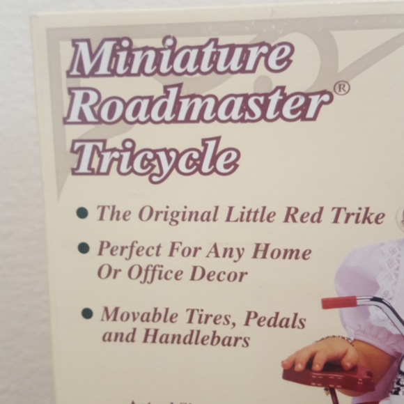 Doll Toy Tricycle Vintage Collector Roadmaster Cute - Picture 3 of 4